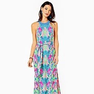Lilly Pulitzer Monterrey Maxi Dress with Belt sz.S
